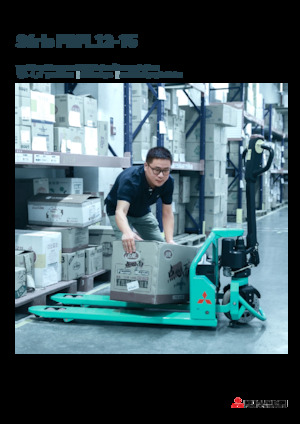 Meelooppallettruck Mitsubishi PBPL12 KPTP 550 × 1220