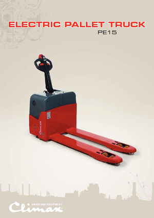 Meelooppallettruck Climax PE 15