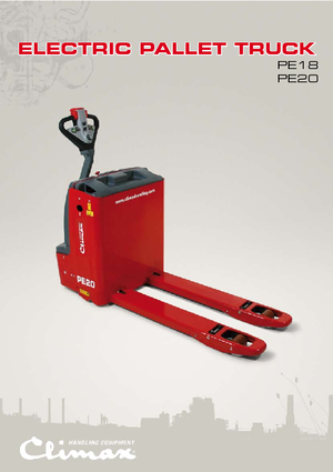 Meelooppallettruck Climax PE 18