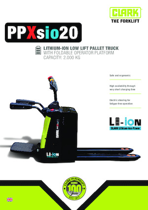 Meelooppallettruck Clark PPXsio 20