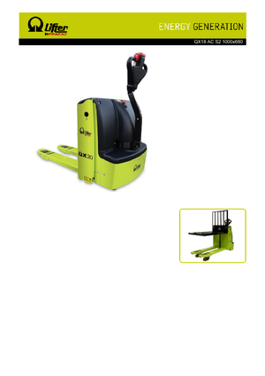 Meelooppallettruck PRAMAC Lifter QX 18