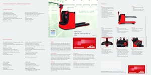 Meelooppallettruck Linde T16L