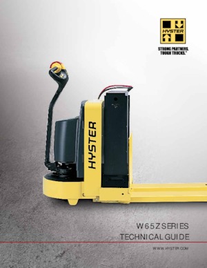 Meelooppallettruck Hyster W65Z