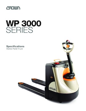 Meelooppallettruck Crown WP 3035