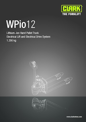 Meelooppallettruck Clark Wpio 12