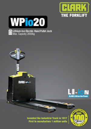 Meelooppallettruck Clark Wpio 20