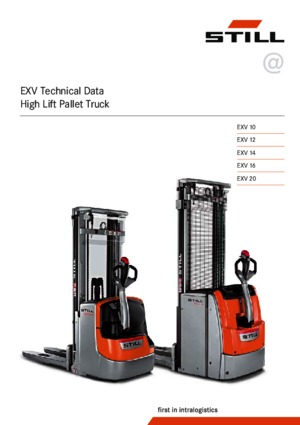 Walkie stapelaars Still EXV 14 C