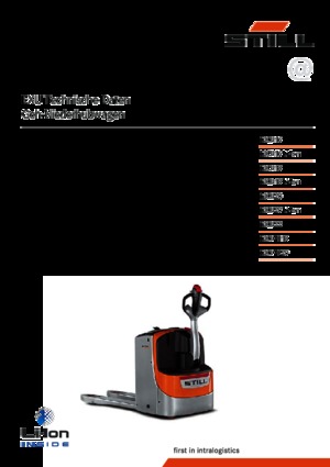 Meelooppallettruck Still EXU 18