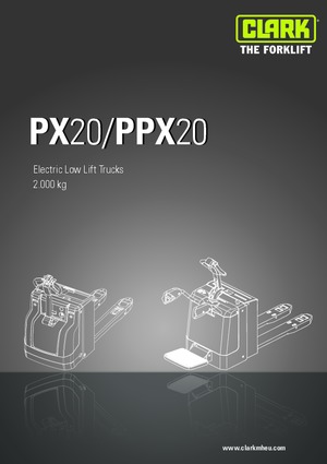 Meelooppallettruck Clark PX 20