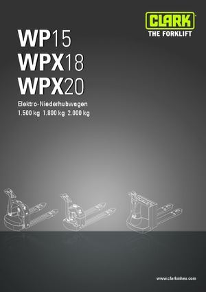 Meelooppallettruck Clark WP 15