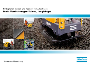 Omkeerbare Trilplaten Atlas Copco LG 300