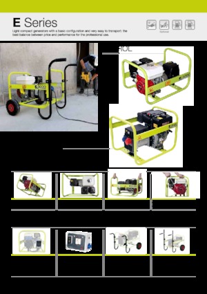 Benzine Generatoren PRAMAC Lifter E 8000