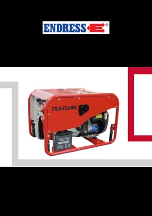 Benzine Generatoren Endress ESE 1506 DHG-GT ES ISO Duplex