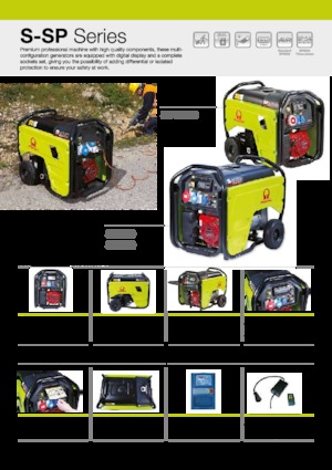 Benzine Generatoren PRAMAC Lifter S 5000