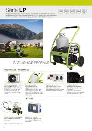 Benzine Generatoren PRAMAC Lifter SP 8000