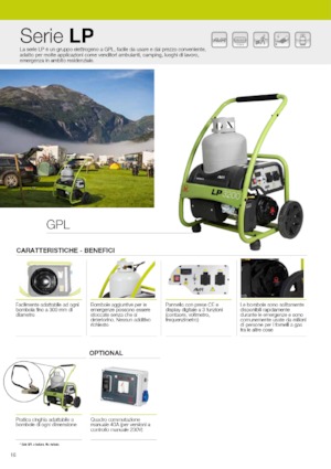 Benzine Generatoren PRAMAC Lifter SP 8000