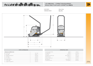 Eenrichtings Trilplaten Vibromax VMF 70