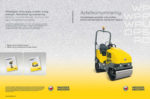 Eenrichtings Trilplaten Wacker Neuson WP 1030 A