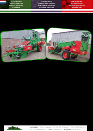 Oogstmachines Basrijs Plant harvester medium large BRP/ML
