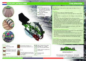 plantmachines Basrijs Disc planter 560