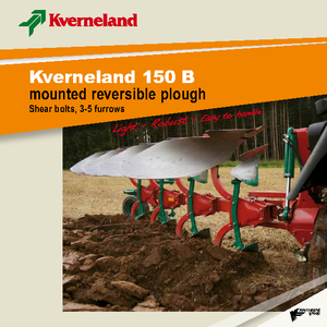 Ploegen Kverneland 150 B 85