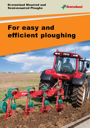 Ploegen Kverneland AB 85 