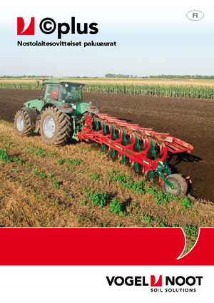 Ploegen Vogel & Noot c-plus M 850 ST