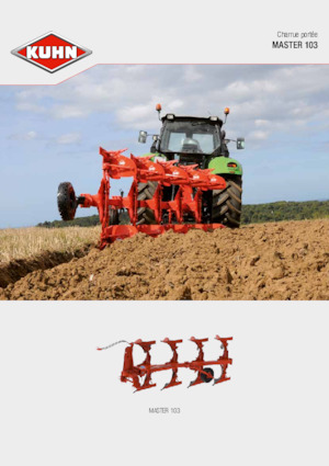 Ploegen Kuhn Master 103 3E