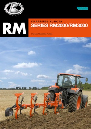 Ploegen Kubota RM 2000 V-85 