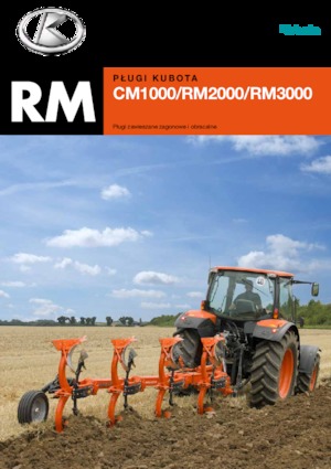 Ploegen Kubota RM 2000 V-85 