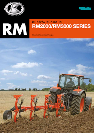 Ploegen Kubota RM 2005 V-4