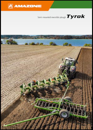 Ploegen Amazone Tyrok 400 V