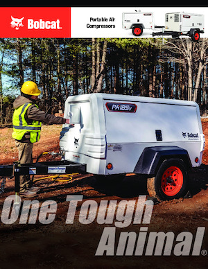 Mobiele Perslucht Compressors - diesel, elektrisch, benzine Bobcat PA825V