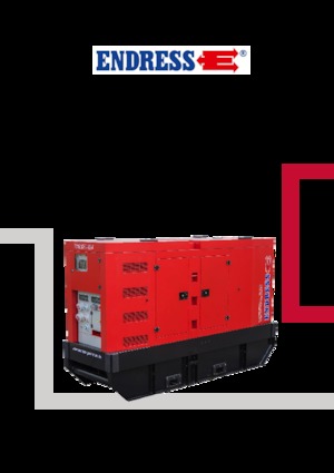 Diesel Generatoren Endress ESE 90 IW/RS