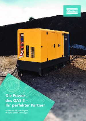 Diesel Generatoren Atlas Copco QAS 5 80