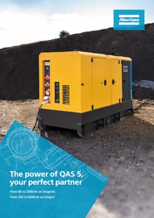Diesel Generatoren Atlas Copco QAS 5 80