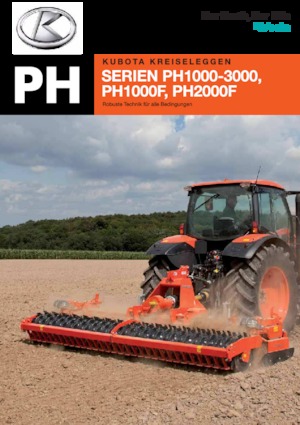 Rotorkopeggen Kubota PH2450F 