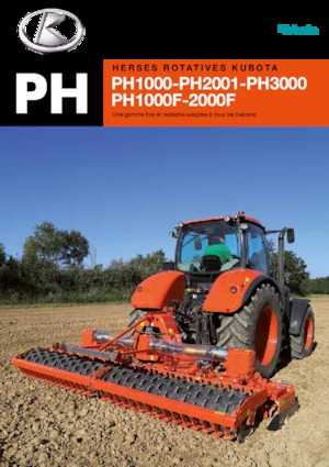 Rotorkopeggen Kubota PH3450F