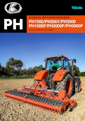 Rotorkopeggen Kubota PH3450F