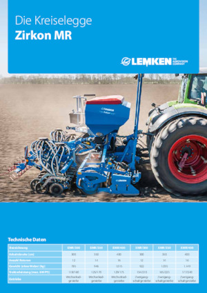 Rotorkopeggen Lemken Zirkon XMR/300