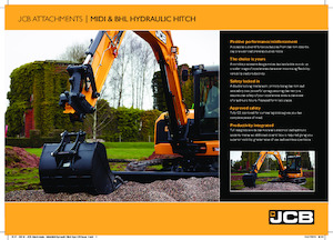 Snelwissels JCB HYDRAULIC QUICK HITCH