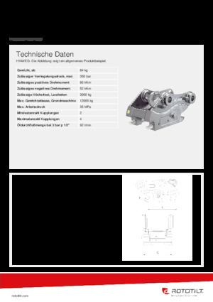 Snelwissels Rototilt® QC45-4 