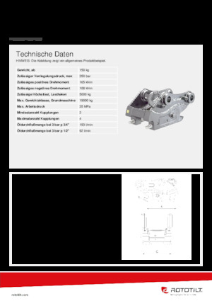 Snelwissels Rototilt® QC60-4 