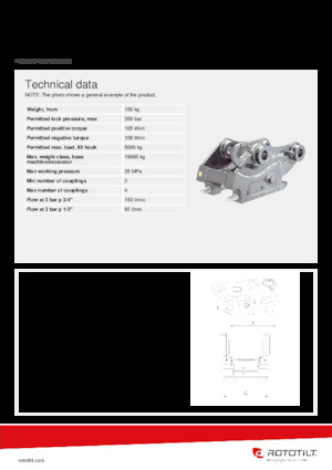 Snelwissels Rototilt® QC60-4 