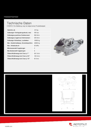 Snelwissels Rototilt® QC80 