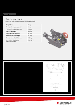 Snelwissels Rototilt® S40 