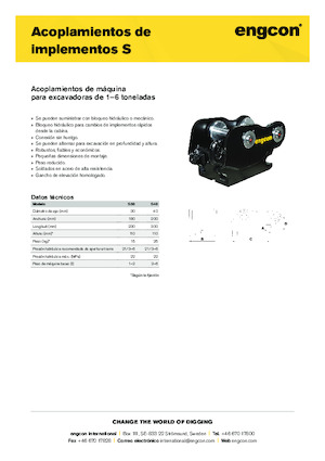 Snelwissels engcon S30