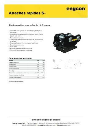 Snelwissels engcon S40