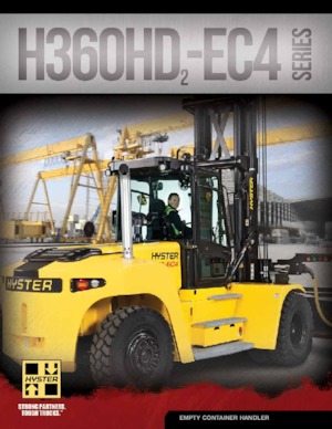 Ruwterrein-heftrucks Hyster H360HD2-EC4