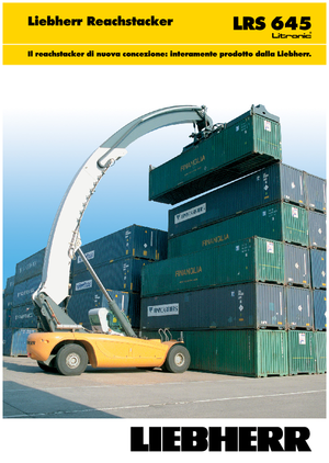 Reachstapelaar Liebherr LRS 645 Litronic